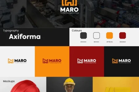 Logo design and branding of MARO